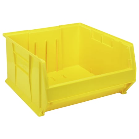 Quantum Storage Systems Container, QUS957 23-7/8"X22-1/2"X12" Hulk 24", Yellow QUS957YL